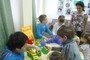 Ребята легко из кубиков сложили имя героя произведения Николая НОСОВА — Незнайка.