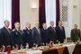 Гимн России гости слушали, конечно же, стоя.