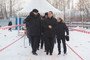Экскурсию по «Калининцу» для членов делегации во главе с Виталием МУТКО ведёт Александр ЯКОБ.